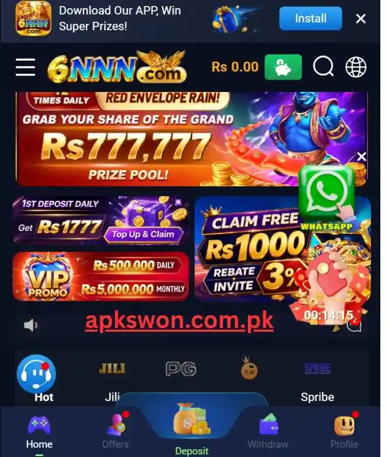 6NNN game best earning