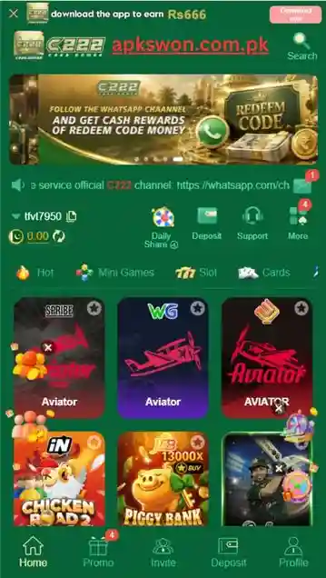 C222 game win real cash