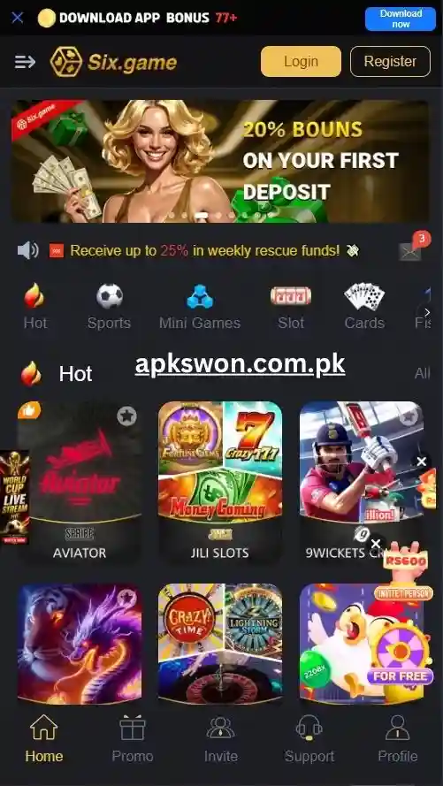 SIX Game LUCKY WIN