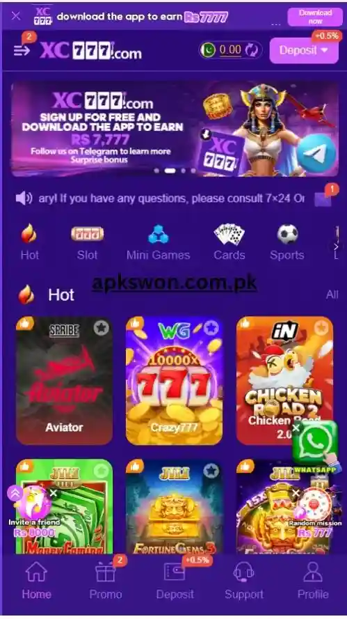 XC777 Game New best Earning