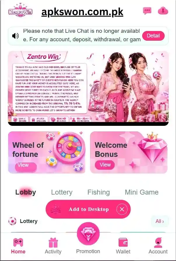 Zentro Win best game